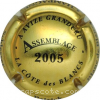 capsule champagne Assemblage millésime 