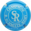 capsule champagne Initilales enlacées SR 