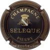capsule champagne Série  3 - Petit écusson, nom horizontal, avec cercle 