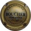 capsule champagne Série 3 - Nom horizontal en lettres d'imprimerie 