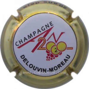 DELOUVIN MOREAU Super Collectionneur Cristolien n°41b Capsule de Champagne 