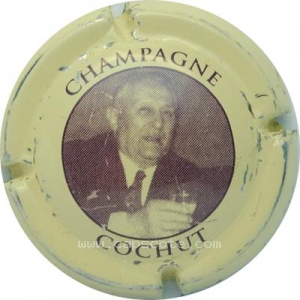capsule champagne COCHUT n°2a beige et marron 