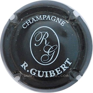 capsule champagne Guibert R.  Série 2 Grandes initiales