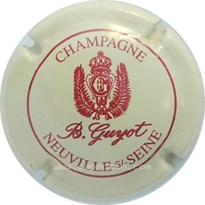 capsule champagne Guyot B.  Série 1 Ecusson