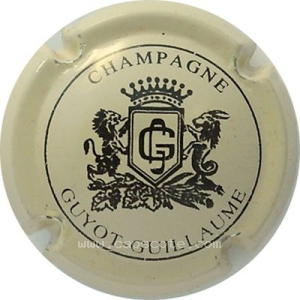 capsule champagne Guyot Guillaume  Ecusson et initiales