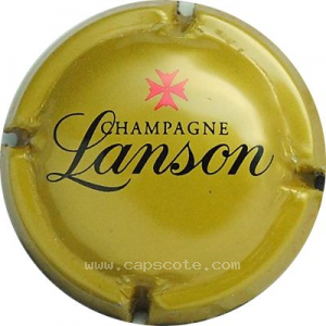 capsule champagne Lanson Nom horizontal