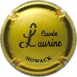 capsule champagne Nowack Cuvée Laurine