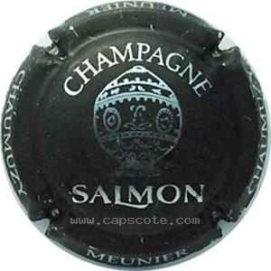 capsule champagne Salmon Montgolfière, nom horizontal