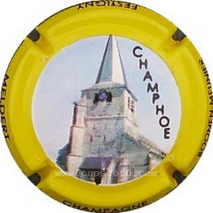 5b. contour jaune Capsule de champagne BOONEN-MEUNIER cuvée champhoe 