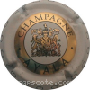 capsule champagne  2- Ecusson et Nom circulaire 