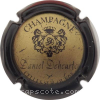 capsule champagne  2- Nom en bas, Fond or mat 