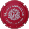 capsule champagne 3- Initiales LM, centre strié 