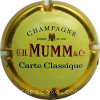capsule champagne Nom horizontal, cuvée 