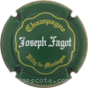 capsule champagne Nom horizontal, inscription sur la jupe 