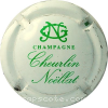 capsule champagne Série 09 petites initiales, nom horizontal 