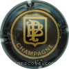 capsule champagne Série 1 - Initiales dans écusson 