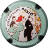 capsule champagne Série 12 Maxim's, dessin Sem 