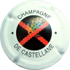 capsule champagne Série 14  Champagne de Castellane en circulaire, petites lettres 