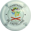 capsule champagne Série 14  Champagne de Castellane en circulaire, petites lettres 