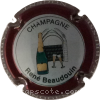 capsule champagne Série 2 - inscription blanche sur contour, cercle 